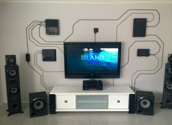 How to Hide the Wires in Your Home Theater