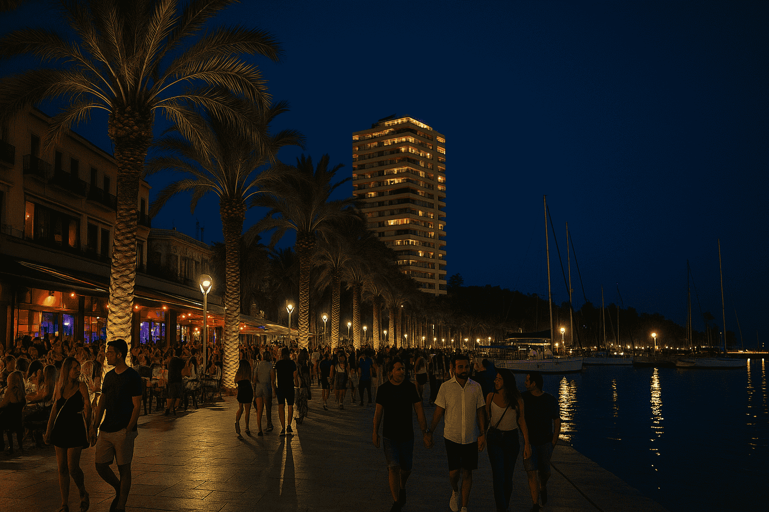 Where to Stay in Malaga for Nightlife